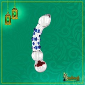 Flower Crystal Glass Dildo Sex Toy GD-003