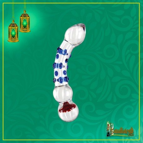 Flower Crystal Glass Dildo Sex Toy GD-003