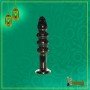 Black Beaded Glass Dildo Sex Toy GD-005