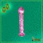 Dotted Purple Glass Dildo GD-006