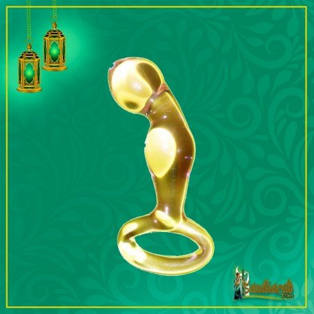 Jaguar Golden Glass Dildo GD-009