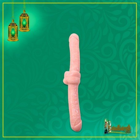Realistic Double Dong Penis Shaped End Realistic Non Vibrator RSNV-015