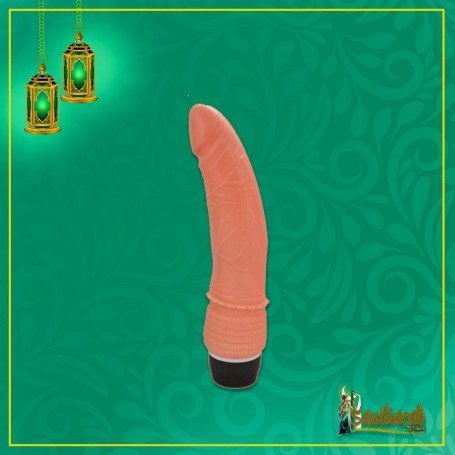 Ultra Slim Flexidick with vibrating Silicone RSV-036