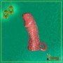 Solid Head Reusable Penis Extension Sleeve chocolate
