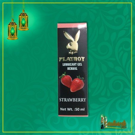 Playboy Lubricant Water Based Gel-Strawberry Flavoured