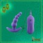 Vibrating Anal Plug Beads Prostate Massager