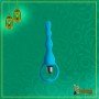 Blue Silicone Anal Vibrator