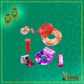 Cock Ring Vibrator 2pcs