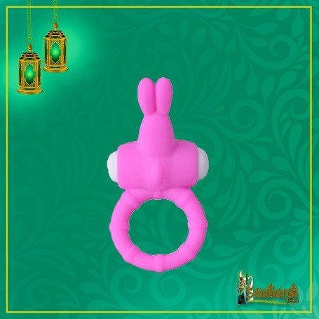 Rabbit Vibrating Penis Ring Blue Lolly