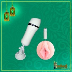 Comfortable Waterproof Hands Free Vibrating Male Stroker